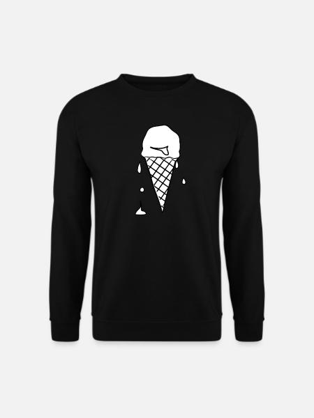 Eiscreme Eis - Unisex Pullover - Schwarz