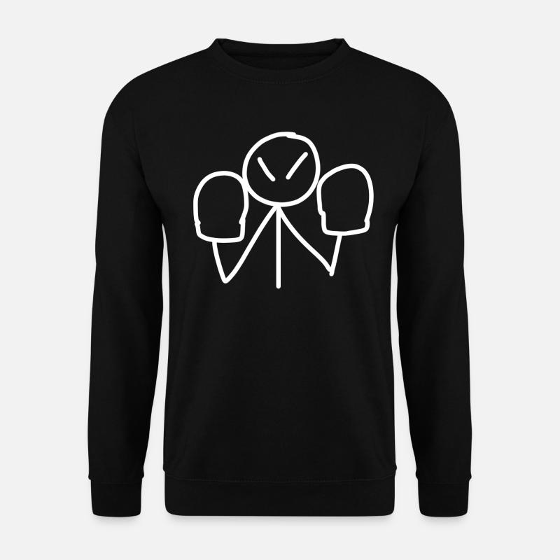 Boxe Gants de boxe - Sweat-shirt Unisexe - noir
