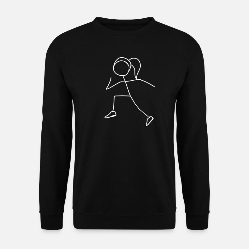 Laufen Frau - Unisex Pullover - Schwarz