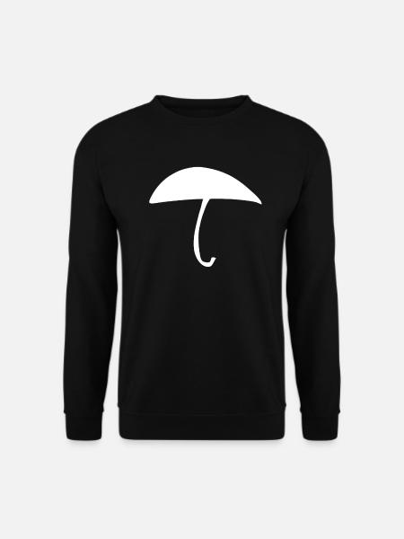 Umbrella Rain - Unisex Sweatshirt - black