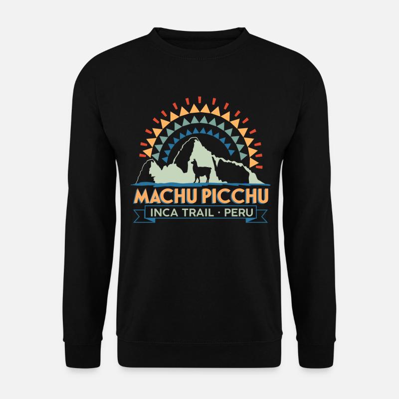 Machu Picchu Inca - Unisex Sweatshirt - black