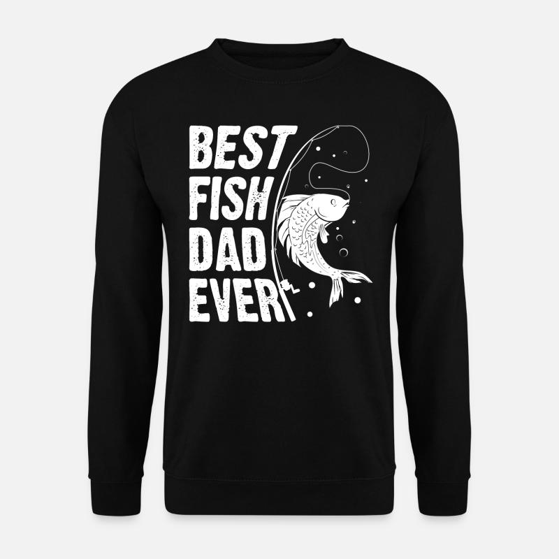 Fish Father - Unisex Sweatshirt - black
