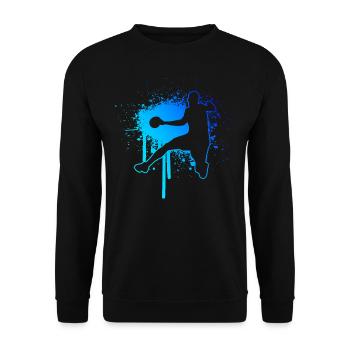 Handball Féminin Handball Handball Hommes - Sweat-shirt Unisexe - noir - Devant - Alina (178cm) & Michal (187cm)