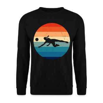 Volleyball Volley Joueuse de volleyball masculin - Sweat-shirt Unisexe - noir - Devant - Alina (178cm) & Michal (187cm)