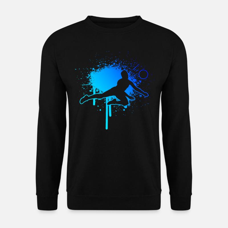 Volleyball Volleyballer Volleyballspieler - Unisex Pullover - Schwarz