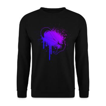 Kitesurf Kitesurf Kitesurfer Kitesurf Femmes - Sweat-shirt Unisexe - noir - Devant - Alina (178cm) & Michal (187cm)