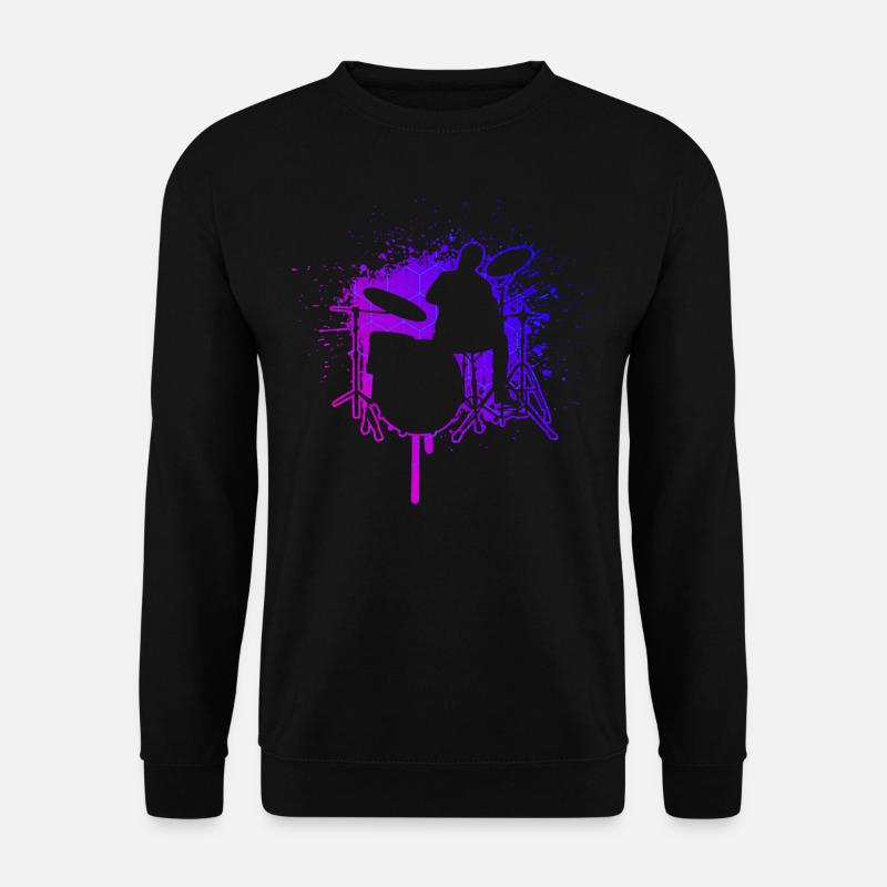 Drums Drummer Women Drummer - Unisex Sweatshirt - black