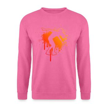 Roller Skates Rollschuhlaufen Rollerskate - Unisex Pullover - Pink - Vorne