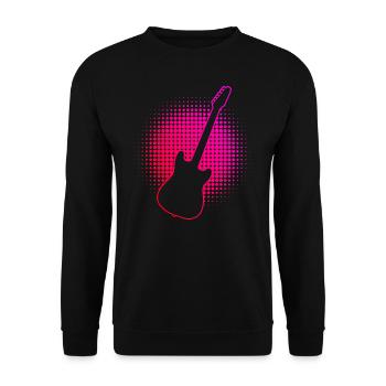 Guitariste Guitariste Guitare Hommes - Sweat-shirt Unisexe - noir - Devant - Alina (178cm) & Michal (187cm)