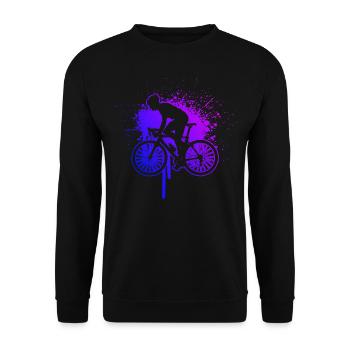 Vélo de route pour femmes Vélo de route Vélo de route Vélo de route - Sweat-shirt Unisexe - noir - Devant - Alina (178cm) & Michal (187cm)