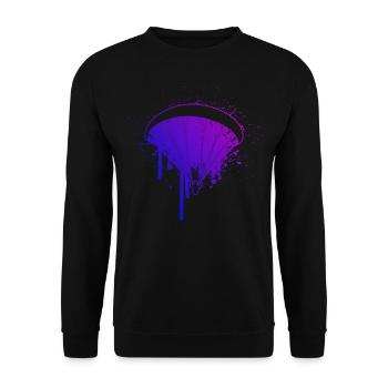 Paragliding Women Paragliding Paragliding - Unisex Sweatshirt - black - Front - Alina (178cm) & Michal (187cm)