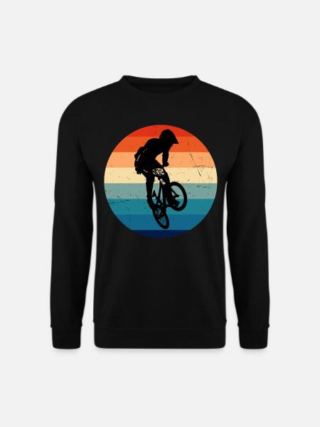 bmx jungen bmx fahrrad bmx Herren Radfahren - Unisex Pullover - Schwarz