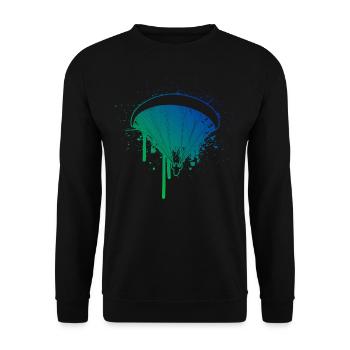 Parapente Parapente Parapente Parapente - Sweat-shirt Unisexe - noir - Devant - Alina (178cm) & Michal (187cm)