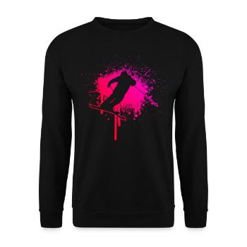 Slopestyle Ski Freestyle Freestyle Ski Herren - Unisex Pullover - Schwarz - Vorne - Alina (178cm) & Michal (187cm)
