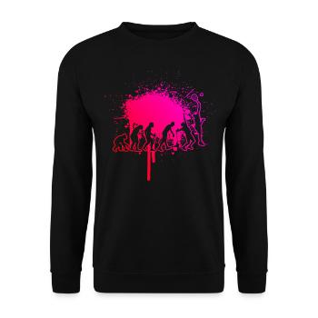 Women's Paddle Tennis Paddle Tennis Men's Paddle Cou - Unisex Sweatshirt - black - Front - Alina (178cm) & Michal (187cm)