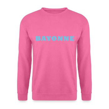 Rugby Bayonne - Sweat-shirt Unisexe - rose - Devant