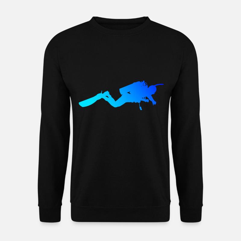 Plongée sous-marine Plongeur Plongeur Hommes Plongée libre - Sweat-shirt Unisexe - noir