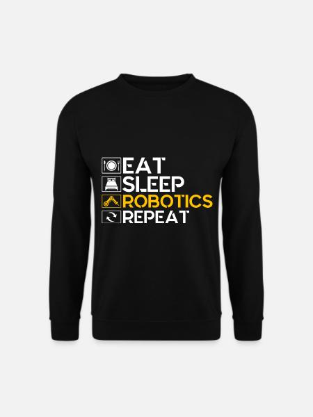 Robotics Robotics Engineer Robot Gift - Unisex Sweatshirt - black