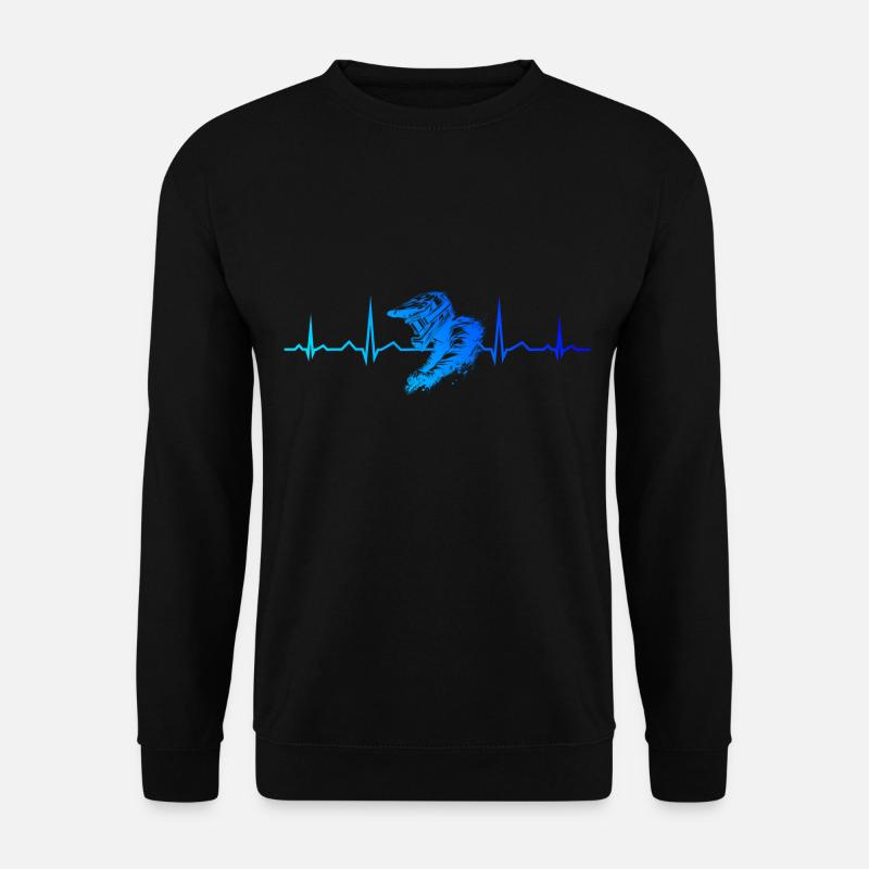 VTT Femmes VTT Cyclisme - Sweat-shirt Unisexe - noir