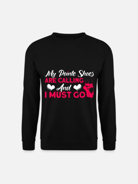 Ballett Mädchen Ballett tanzen Ballett Tanz - Unisex Pullover - Schwarz