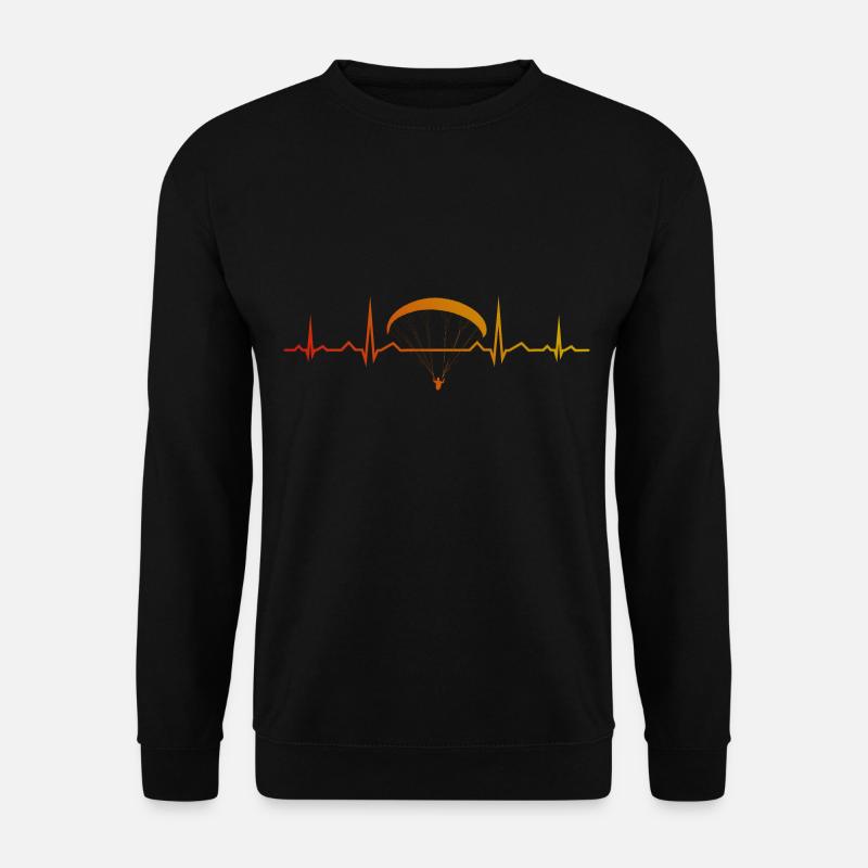 Paragleiten Gleitschirmfliegen Paragliding - Unisex Sweatshirt - black