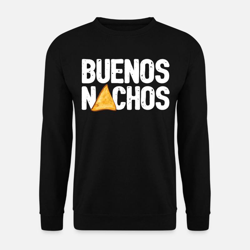 Nourriture Taco Nachos Graphique - Sweat-shirt Unisexe - noir