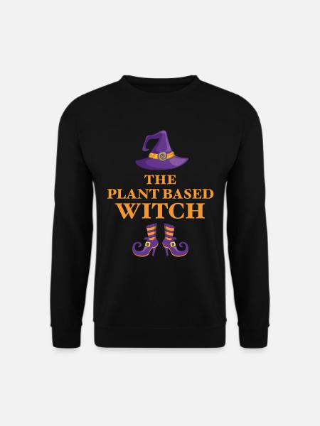 The Plant Based Witch - Unisex Sweatshirt - black