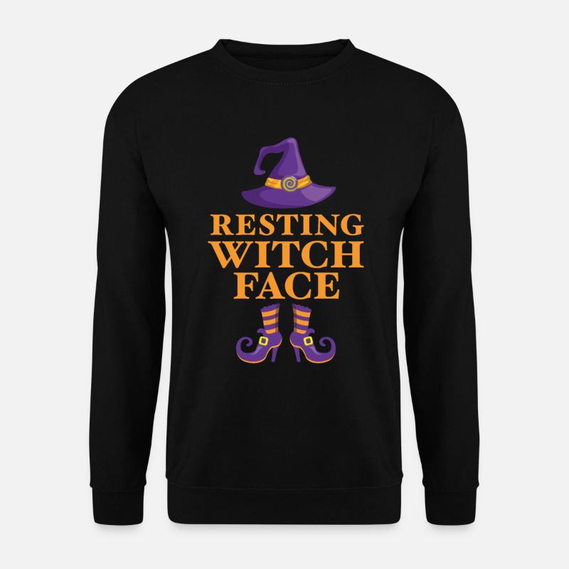 Resting witch face - Unisex Sweatshirt - black