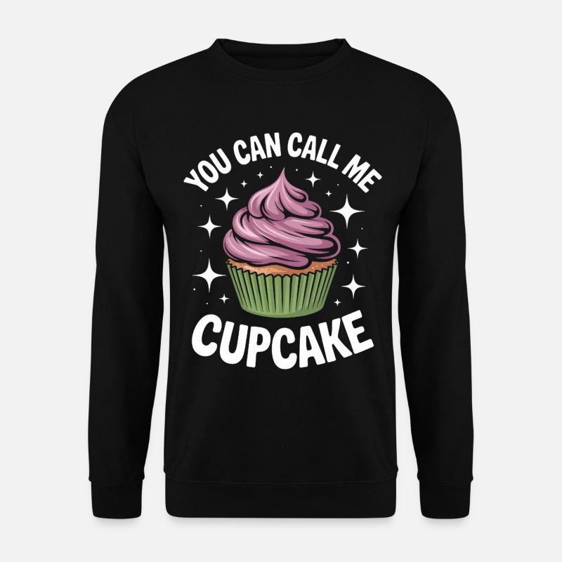 Tu peux m’appeler cupcake - Sweat-shirt Unisexe - noir