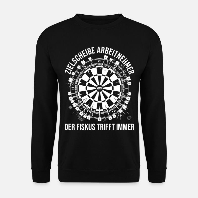 Target Employee Dartboard The Treasury - Unisex Sweatshirt - black