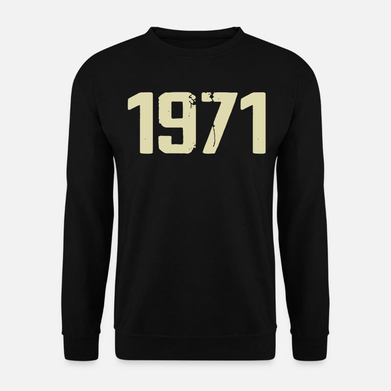 Jubiläum 1971 - Unisex Pullover - Schwarz