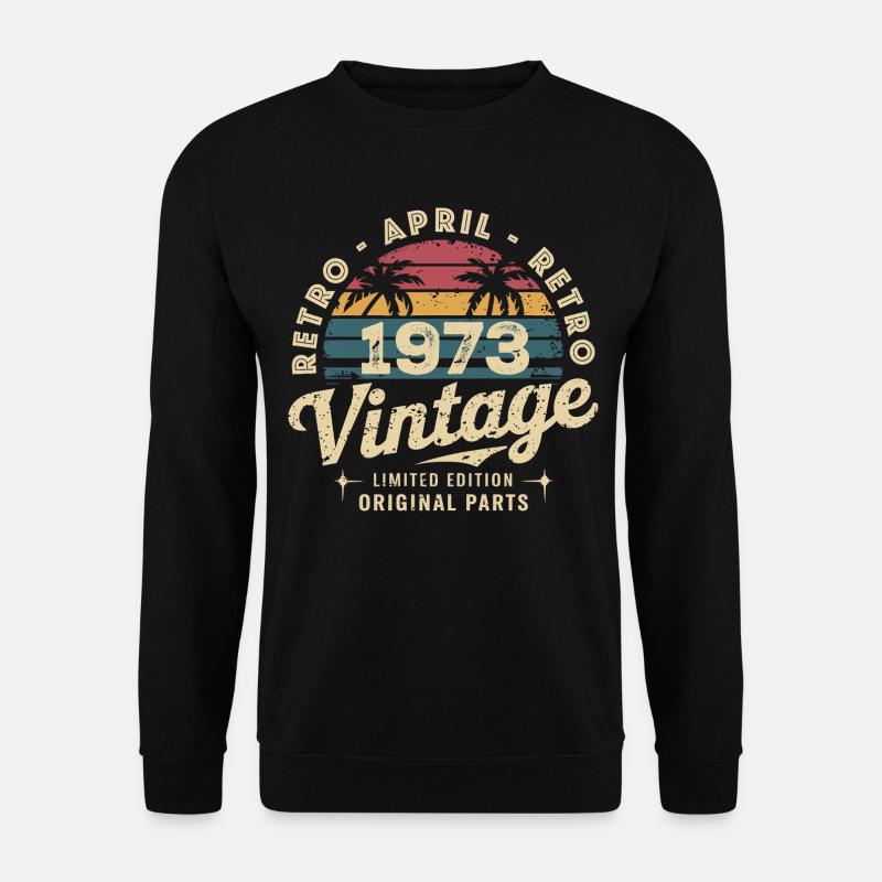 Avril 1973 - April 1973 - Unisex Sweatshirt - black