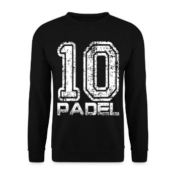 Padel - Unisex Pullover - Schwarz - Vorne - Alina (178cm) & Michal (187cm)