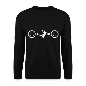 Handball Féminin Handball Hommes Handball - Sweat-shirt Unisexe - noir - Devant - Alina (178cm) & Michal (187cm)