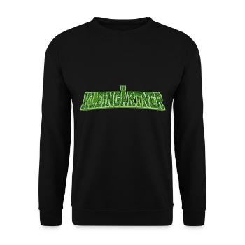 Kleingärtner - Unisex Pullover - Schwarz - Vorne - Alina (178cm) & Michal (187cm)