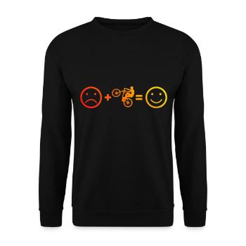 Cyclisme Cyclisme VTT VTT Hommes - Sweat-shirt Unisexe - noir - Devant - Alina (178cm) & Michal (187cm)