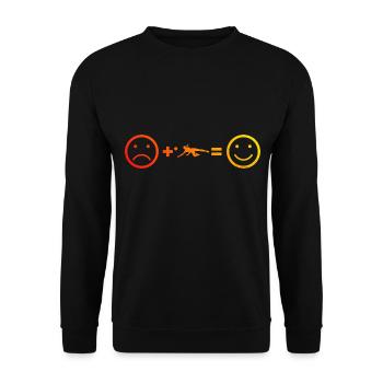 Volleyball Volleyball Masculin Femmes - Sweat-shirt Unisexe - noir - Devant - Alina (178cm) & Michal (187cm)