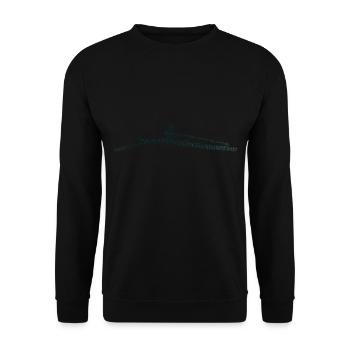 Rameurs Aviron Hommes Aviron Femmes - Sweat-shirt Unisexe - noir - Devant - Alina (178cm) & Michal (187cm)