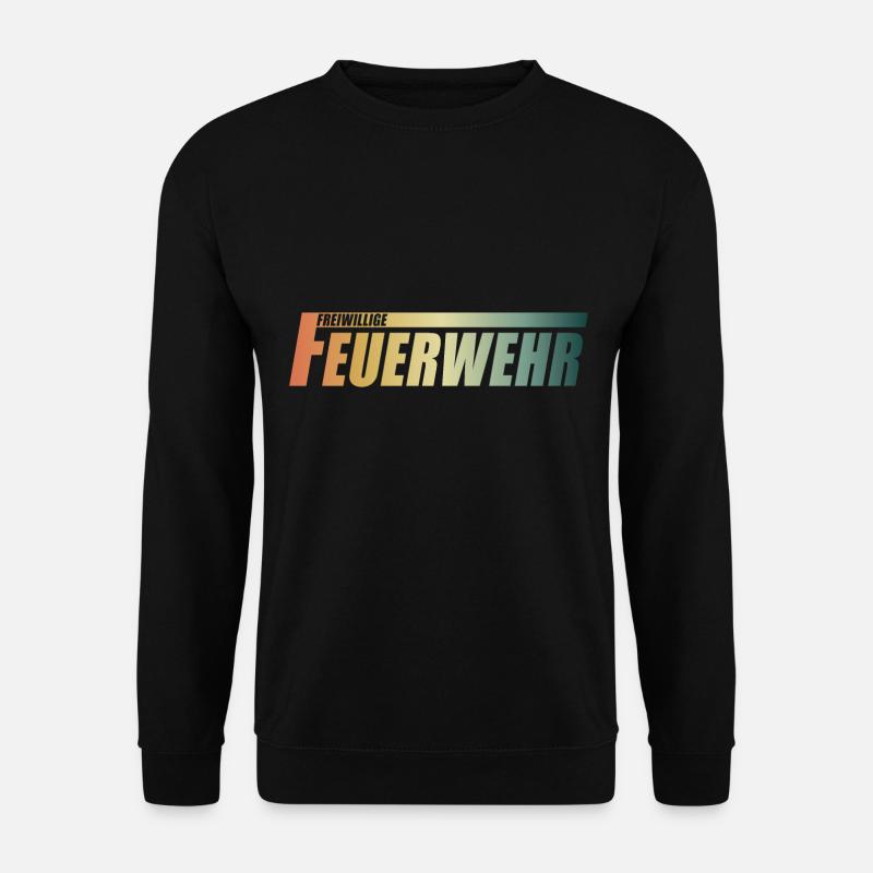 Freiwillige Feuerwehr - Unisex Pullover - Schwarz