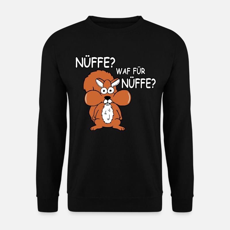 Nüffe - Unisex Pullover - Schwarz