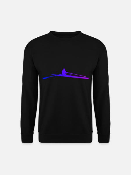 Ruderer Rowing Damen Rudern Herren - Unisex Pullover - Schwarz