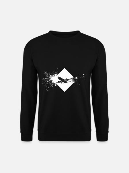 Airplane Airplane - Unisex Sweatshirt - black