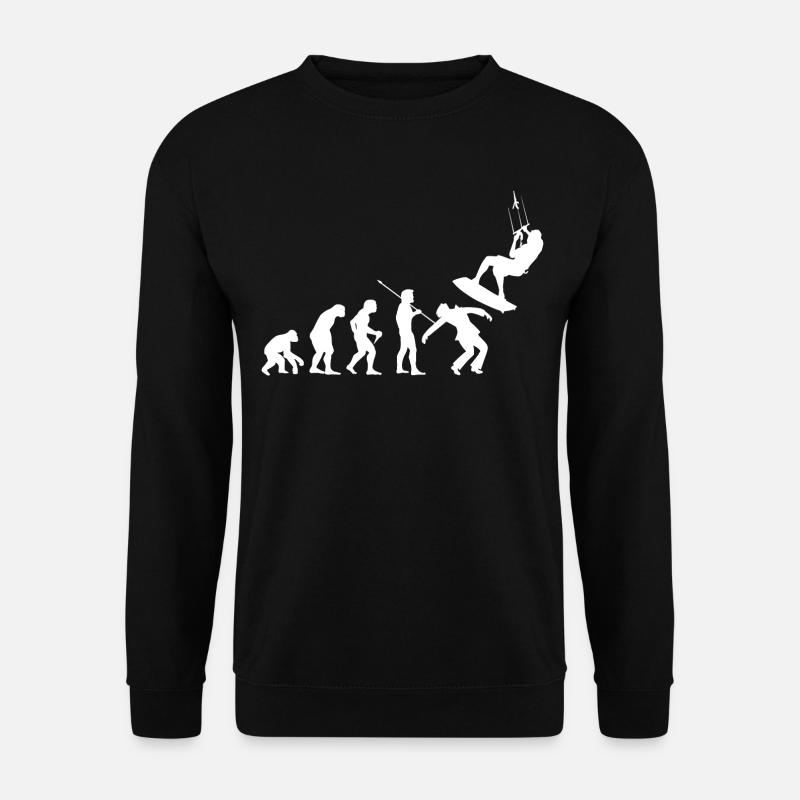 Kitesurfing - Unisex Sweatshirt - black
