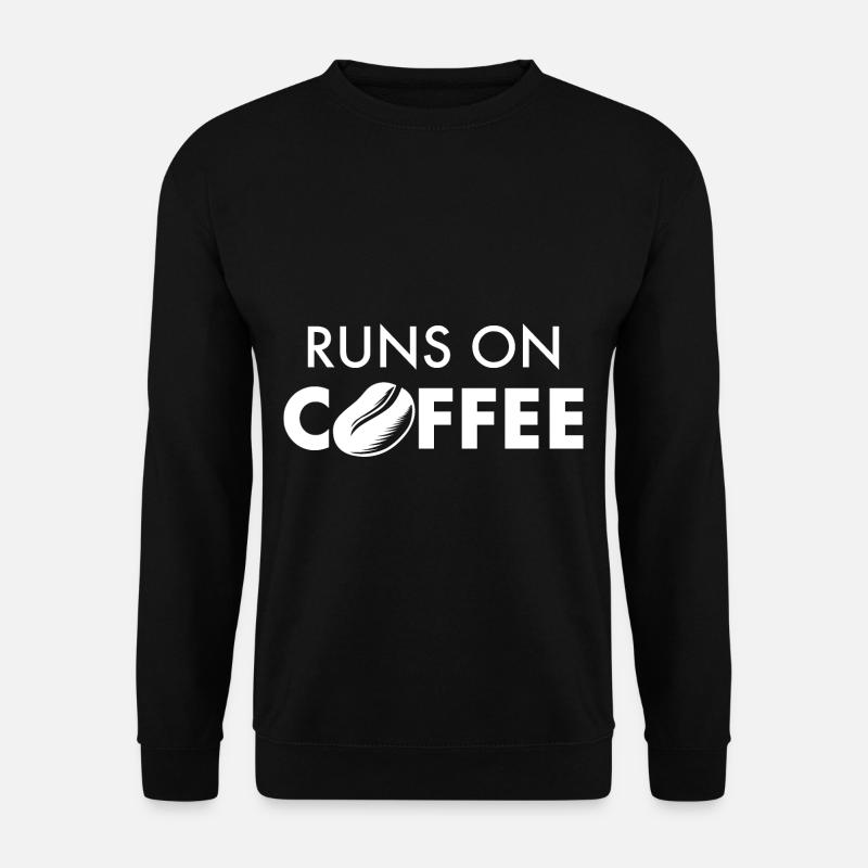coffee - Unisex Sweatshirt - black