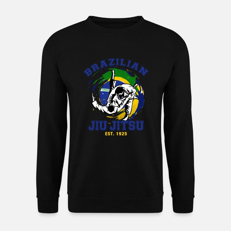 Geschenk Brazilian Jiu Jitsu Team Trainer Gürtel - Unisex Pullover - Schwarz