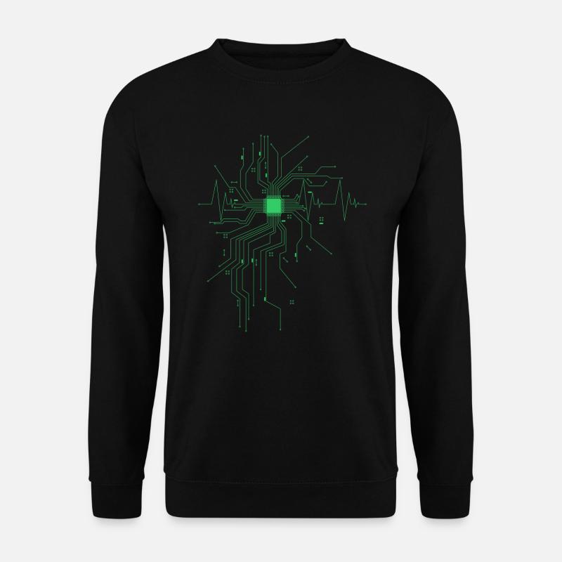 Computer scientist gift for nerds and geeks - Unisex Sweatshirt - black