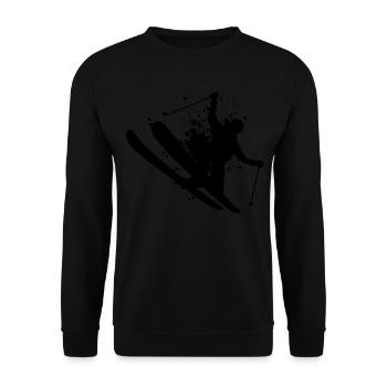 Herren Slopestyle Freestyle Ski Ski Freestyle - Unisex Pullover - Schwarz - Vorne - Alina (178cm) & Michal (187cm)