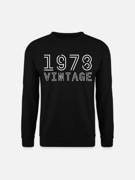 1978 Jahrgang Vintage 1978 Geburtstag 1978 retro - Unisex Pullover - Schwarz