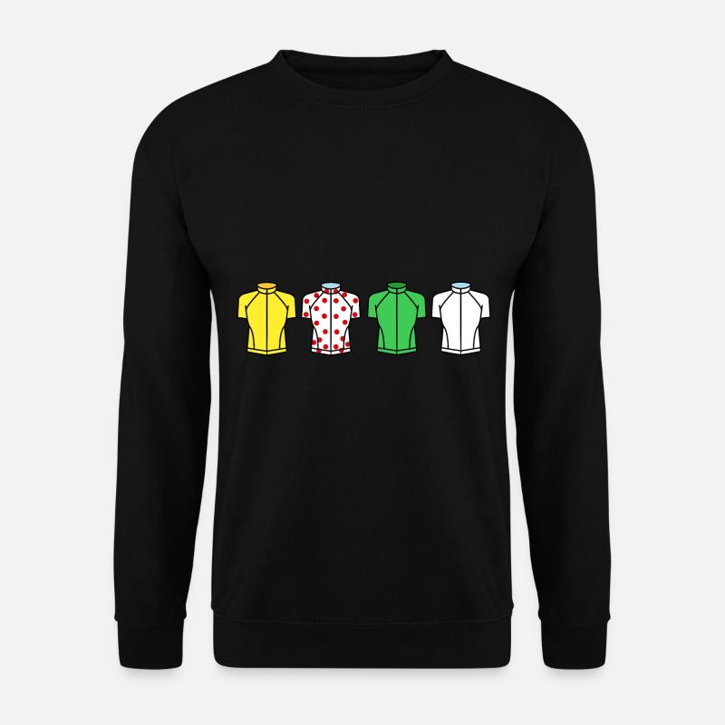 Jersey Leaders Champion Radfahren - Unisex Pullover - Schwarz
