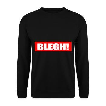 Live Laugh Blegh Heavy Metal Metalcore - Sweat-shirt Unisexe - noir - Devant - Alina (178cm) & Michal (187cm)